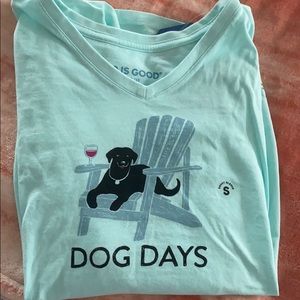 Life Is Good t-shirt